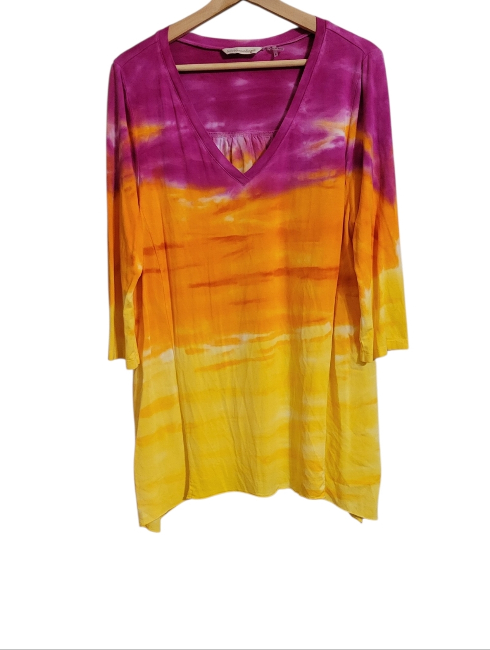 Soft Surroundings Tie Dye Tunic Top